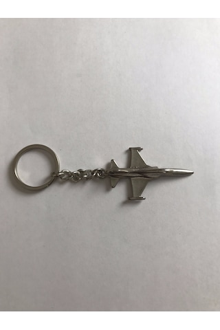 Bd Tekstil Uçak Model F-16 Tasarım Gümüş Renkli Bileklik