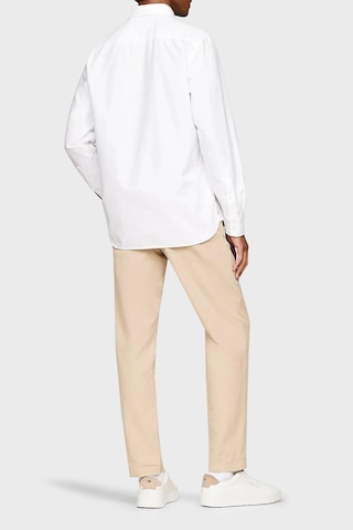 Tommy Hilfiger Erkek Gömlek Mw0mw35774 Ybr Beyaz Beyaz