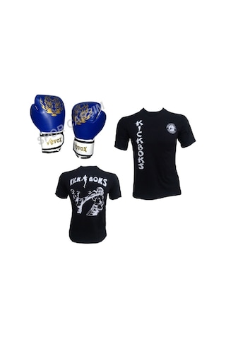 Spor_Carsim Evox Boks,Kickboks Eldiveni,Kick Boks Tişört,S,M,L,Xl Beyaz (252490877)