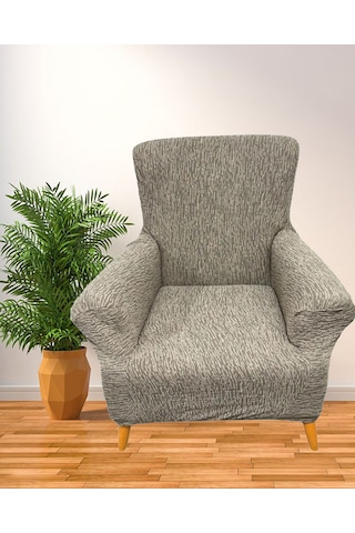 Koltuk Örtüsü Koltuk Kılıfı Streç Lastikli Esnek Vizon