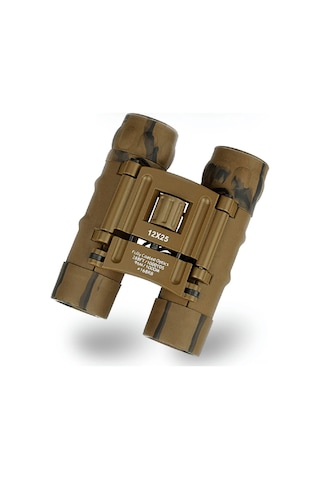 Yaozixa Kamuflaj Bak4 Prisma Binokül, 12x25 Fmc Kaplama, Yüksek Kaliteli Görüntü, Işık Geçirgenliği 90%, Dış Mekan, Av, Kusbakımı, Siyah Beyaz Görüş