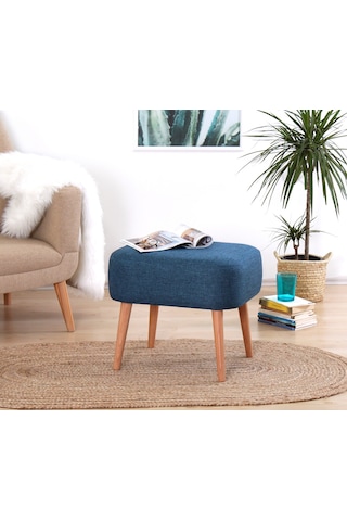 Lorencehome Parrot Puf - Mavi / Lorence Home