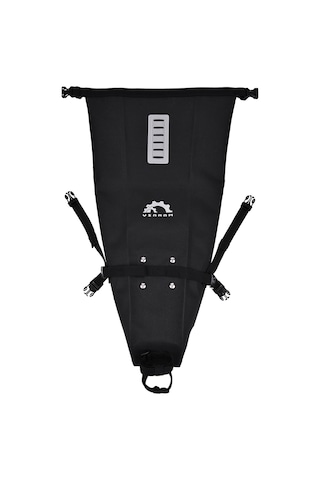 Padalink Su Geçirmez 10l Bisiklet Sele Çantası - Pvc/tpu Malzeme, Ayarlanabilir, Dağ Ve Yol Bisikletleri İçin Siyah