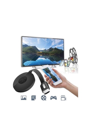 Medyasarf_Bilgisayar Mirascreen G2-4 Full Hd 1080P Hdmı Kablosuz Görüntü Ses Aktarıcı