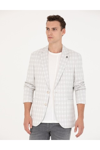 Pierre Cardin Erkek Açık Gri Ceket 50267015-vr001 Açık Gri