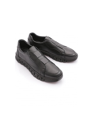 Dgn 9272 Erkek Düz Taban Sneakers Ayakkabi Siyah