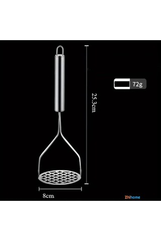 Zhlhome Patates Ezici 304 Paslanmaz Çelik Havuç Muz Avokado Ezici