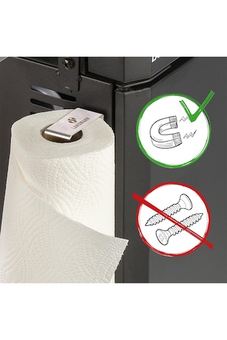 Landmann 02473 Magnetli Kağıt Havlu Tutacağı Inox
