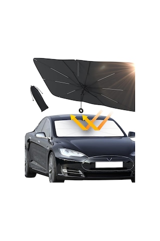 Mercedes Cla, Audi A5, Bmw 4 Serisi, Vw Arteon, Toyota Camry Uyumlu Oto Şemsiye -
