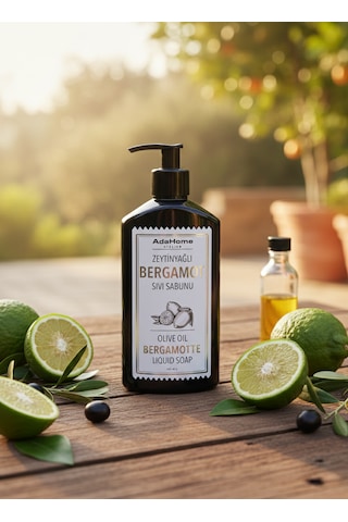 Adahome Atelier Bergamot Ve Zeytinyağlı Sıvı Sabun