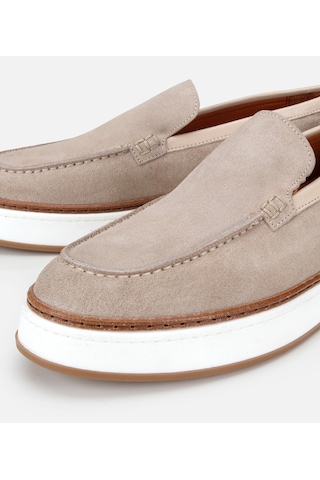Hotiç Erkek Süet Deri Bej Kalın Tabanlı Günlük Loafer 02ayh319400a310 02ayh319400a310