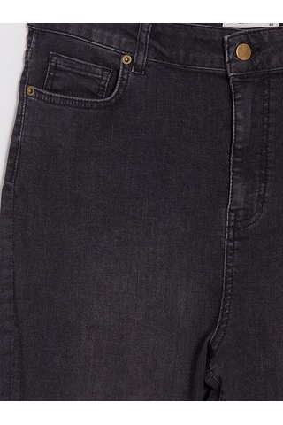 Lcwaıkıkı Curve Gri Büyük Beden Slim Mom Kadın Jean Pantolon