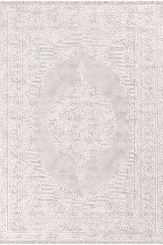 Padişah Halı Santo 32840 060 Serisi Akrilik Salon Oturma Yatak Odası Halısı Krem