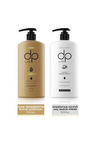 Dp Daily Perfection Şampuan Çam Terebentin 500 ML & Hindistan Cevizi Saç Kremi 500 ML