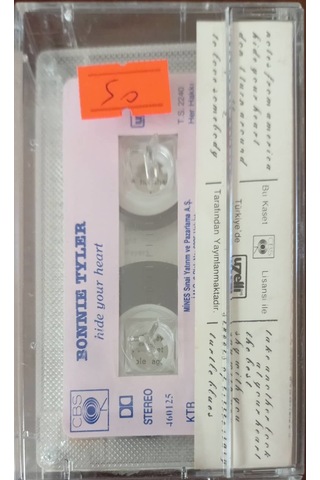 Plak Değildir Kaset Tir Bonnie Tyler Hide Your Heart Kaset