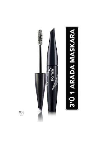Flormar Spider Lash Üç Etkili Dolgunlaştırıcı Maskara 003 3in1