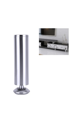 Paslanmaz Çelik Tel Çekme Kalınlaşmış Sütun Kanepe Mobilya Dolabı Ayağı, Yükseklik: 350mm Diğer