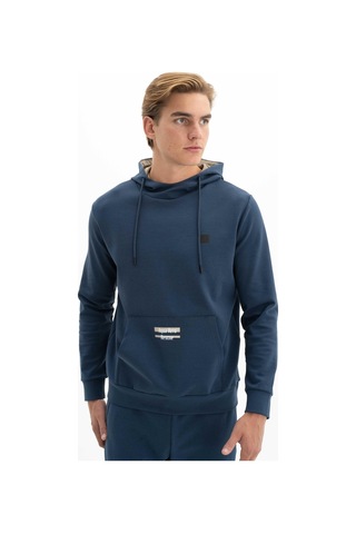 AR-MA Arma Erkek Slim Fit Likralı Kanguru Cepli Kapşonlu Sweatshirt 001