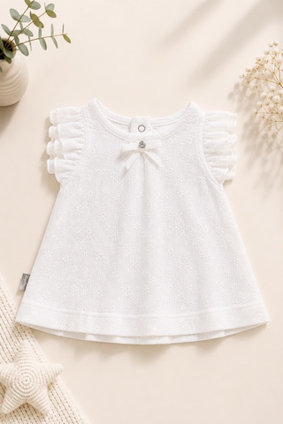 Babyhola Dantel Detaylı %100 Pamuk Yenidoğan Kız Bebek Kutulu Hastane Çıkışı Set Hediyelik 15261 Ekru