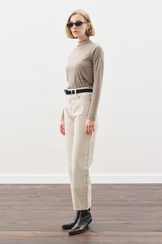 Manuka Straıght Ankle Jean Pantolon Bej Bej