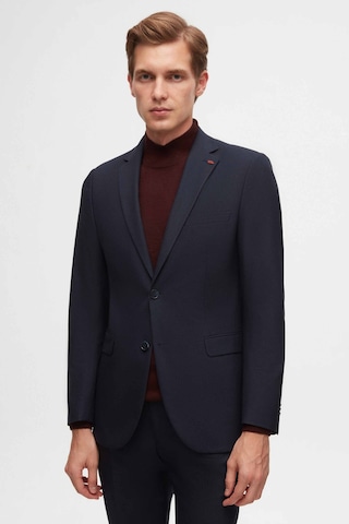 D's Damat Slim Fit Lacivert Düz Mono Yaka Viskonlu Takim Elbise 3ef05m410577m Lacivert