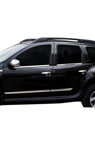 Dacia Duster Krom Cam Çıtası 4 Parça P.çelik 2010-2017 Arası