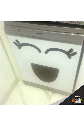 Buzdolabı Ve Bulaşık Makinesi Kapak Sticker Folyo Kaplama Gülücük
