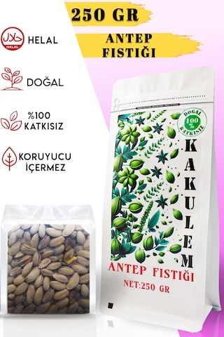 Kakulem Ana Çıtlak Kavrulmuş Antep Fıstığı 250 Gr 250 G