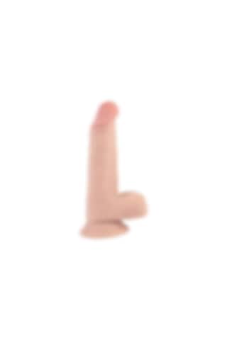 River World 18 Cm'lik Gerçekçi Ve Kıkardaklı Dildo