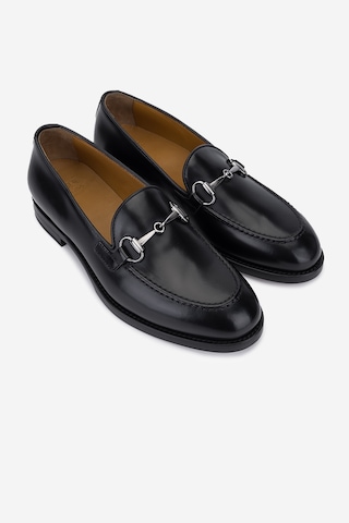 Rossi Kadın Hakiki Deri Siyah Loafer Ayakkabı 668 D206 Bn Ayk Sk25-26 Nero Siyah