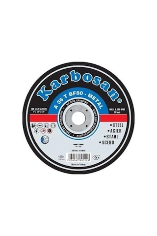Tr Kesme Kesici 180x3x22 Mm 5 Adet