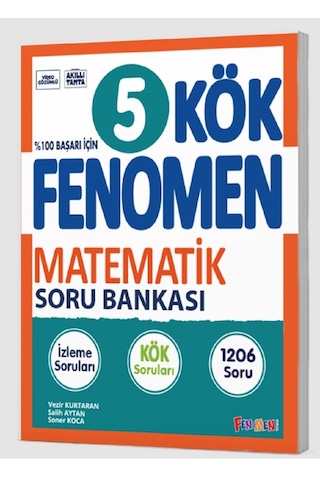 Fenomen Okul 2025 5. Sınıf Matematik Kök Soru Bankası Güncel Müfredat