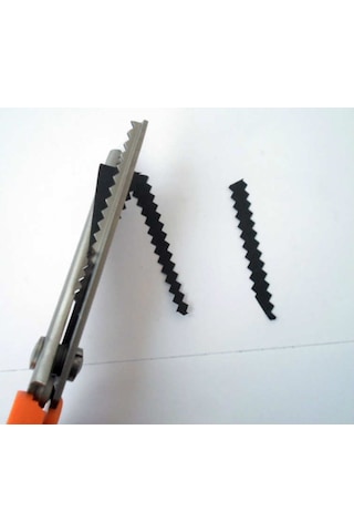Sürfile Zig Zag Makası Çok Renkli