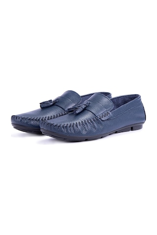 Noble Hakiki Deri Erkek Günlük Ayakkabı, Rok Loafer Ayakkabı