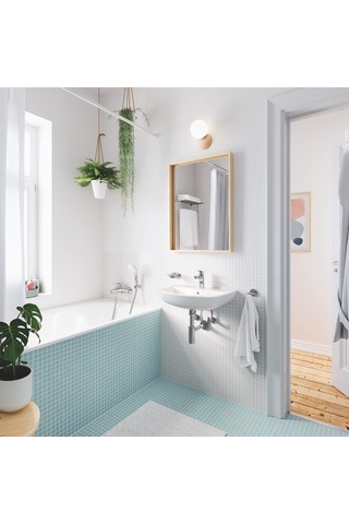 Lexroo Start Cosmopolitan Quickfix Bornoz Askısı Duş/banyo Aksesuarları Krom 41168000 Çok Renkli