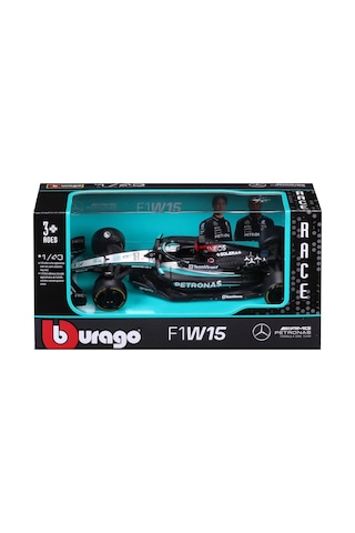 Bburago Formula 1 Mercedes-amg Petronas F1 W15 Team 1:43 Ölçek Çok Renkli