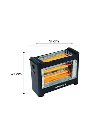 River World 1800 W Isıtıcı Şömine Titi Soba