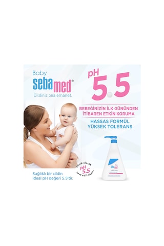 Sebamed Baby Günlük Bakım Seti 750ml Şampuan,100ml Pişik Önleyici Krem-150ml Nemlendirici Bebek Yağı Normal