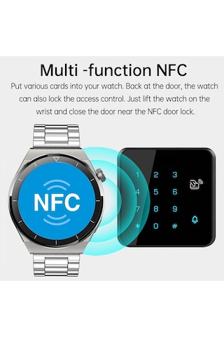 Yuvarlak Spor Klasik Arama Yapan Erkek Akıllı Saat Android Ve Ios Huawei Iphone Samsung Uyumlu