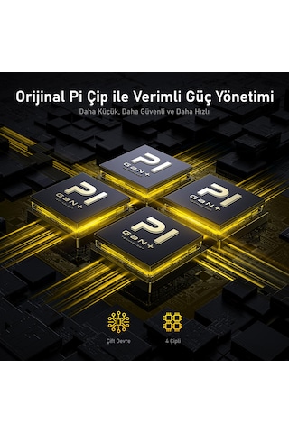 Aohi Magcube 2 Portlu Şarj Adaptörü, Gan+ 100w Hızlı Şarj Cihazı