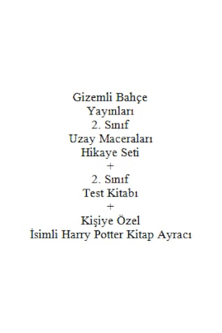 2. Sınıf Hikaye Kitabı Seti Gizemli Bahçe Yayınları Uzay Maceraları Gökmen ile Altın Tay + 2. + Okul Çağı Çocuk Kitapları 52443692