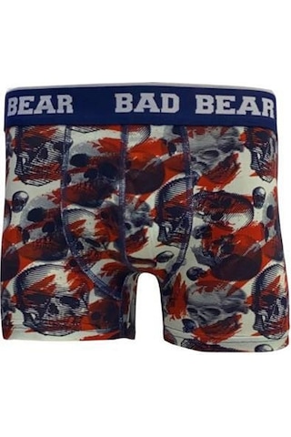 Bad Bear Redrum Erkek Desenli Boxer 210103010-Wht