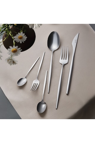 Face Cutlery Aurum 72 Parça 12 Kişilik Çatal Kaşık Bıçak Takımı Çok Renkli