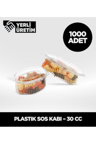 Plastik Sos Kabı 30 Cc 1.000 Adet Diğer