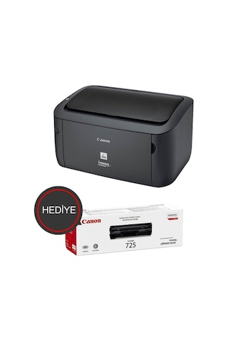 Canon LBP6030B Lazer Yazıcı + CRG725 Toner Siyah