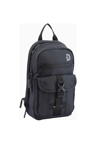 Discovery Shield Rfıd Korumalı Sürdürülebilir Sling Sırt Çantası Siyah 1