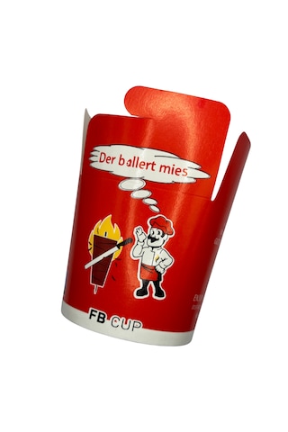 Fb Cup Döner Box Renk-kırmızı 26 Oz 500 Adet