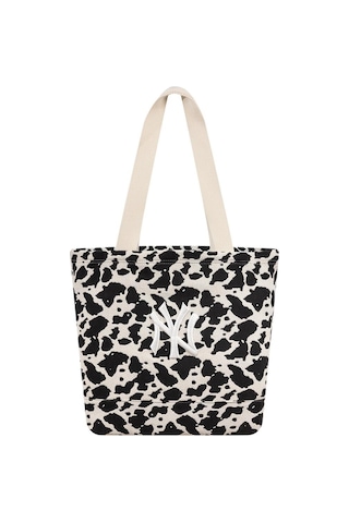 New Era Cow Jacquard Neyyan Ltcblk Kadın Tote Çanta-13815 Açık Bej