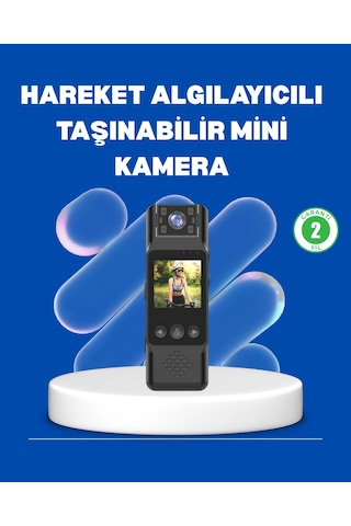 Mini Kamera 1080p Full Hd Döner Lens Taşınabilir -