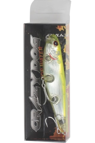 Ryuji Crazy Dog 9,5cm 15gr Maket Yem - Silver